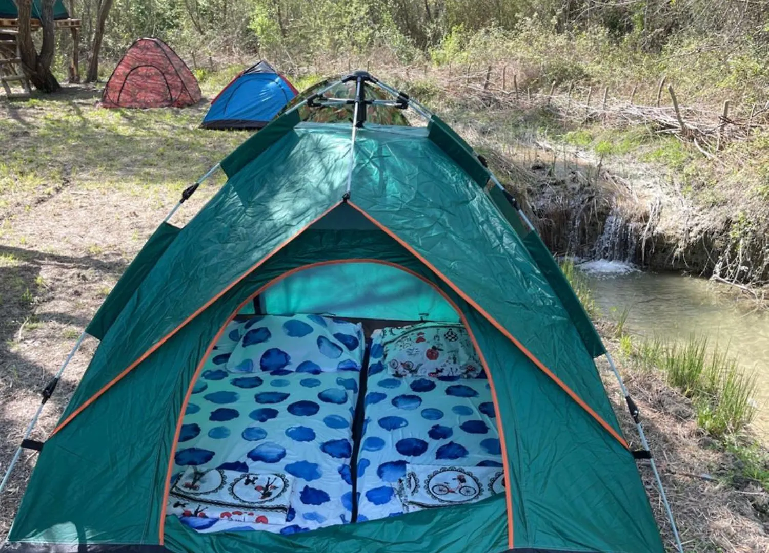 Lake Campground Silvano Berat Luxury tent